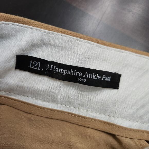 NWT Talbots Hampshire Ankle Pant Size 12 Long - Picture 3 of 7